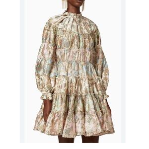 Zimmermann Ladybeetle Spliced Mini Dress size 1